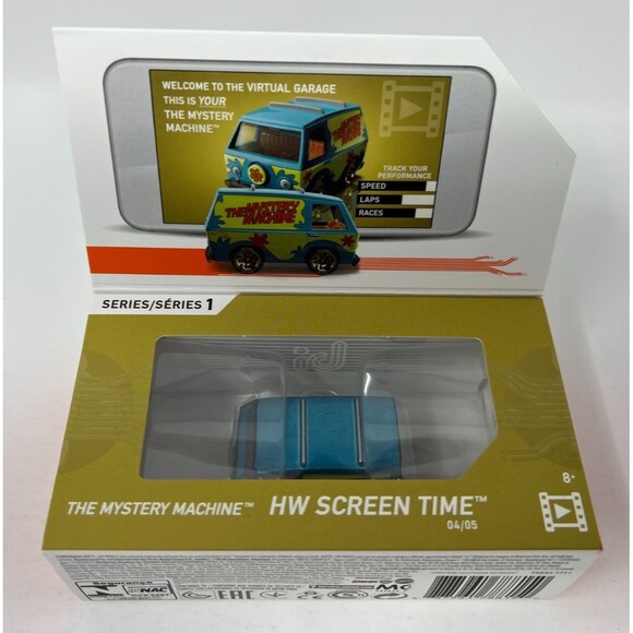 2018 Hot Wheels ID Scooby Doo THE MYSTERY MACHINE HW SCREEN TIME Series 1 Van - Picture 2 of 8